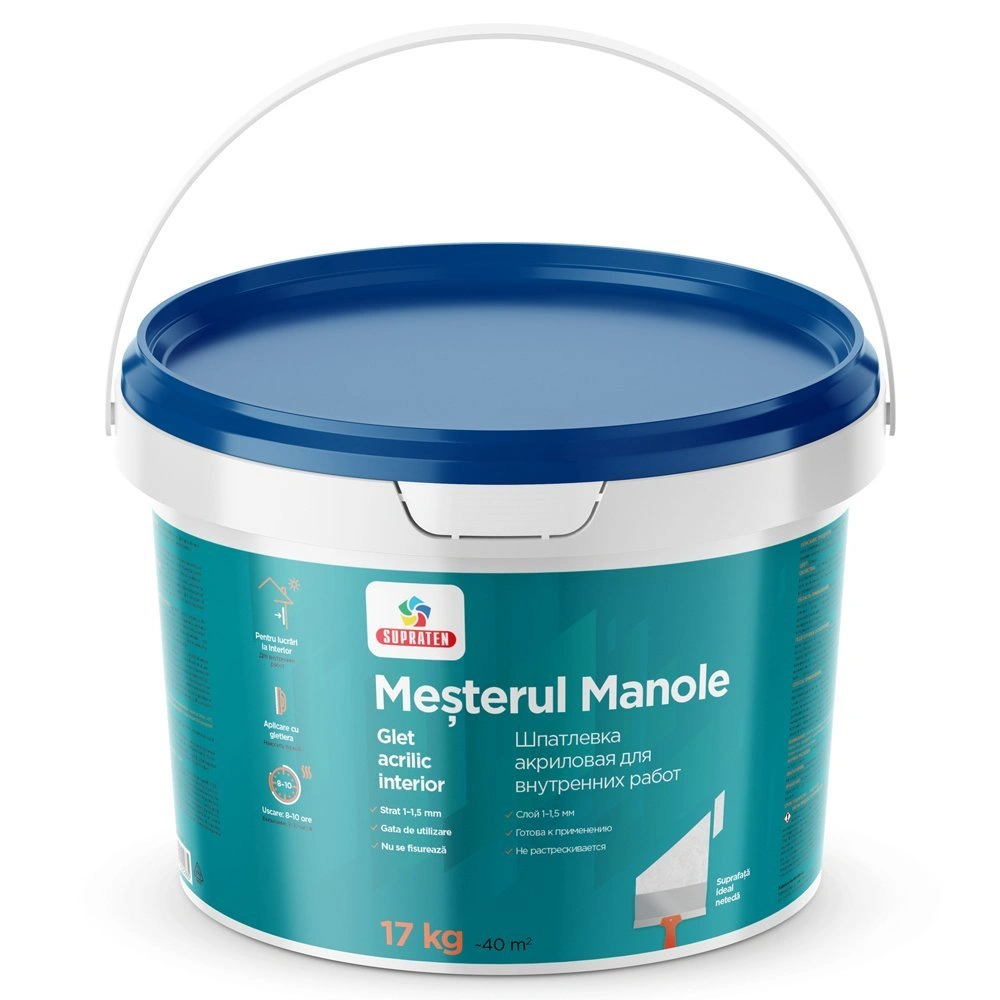 Glet finisare acril MESTER MANOLE 17kg