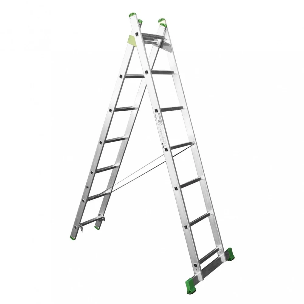 Scara dubla aluminiu 2*7 trepte
