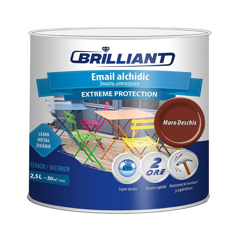 Email alchidic Brilliant Extreme maro-dechis 2.5L