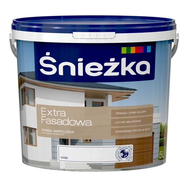 SNIEZKA EXTRA FASADOWA, 5L,vopsea emulsie pentru fatada