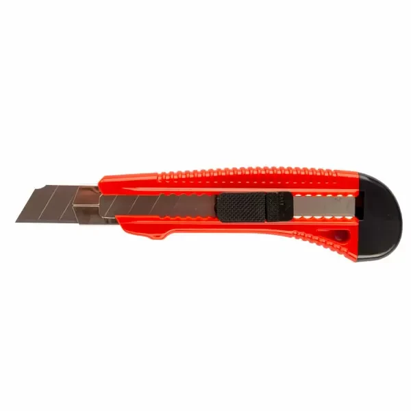 Cutter 18mm cu sina metalica, autoblocare maner din plastic Profmet