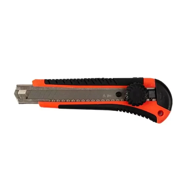 Cutter 18mm cu sina metalica, blocare surub maner din doua componente cu 5 lame Profmet