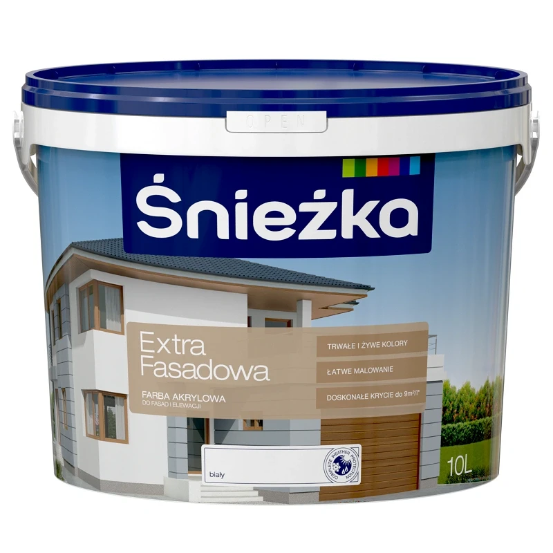 SNIEZKA EXTRA FASADOWA,10L,vopsea emulsie pentru fatada