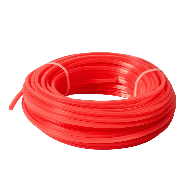 Fir pentru trimmer, patrat 3,0mm х 15m, rosu Profmet