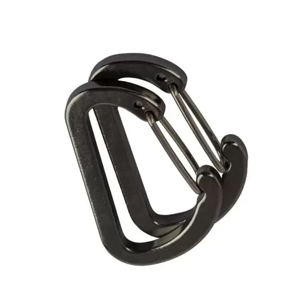 Carabina pentru chei_aluminiu 3mm_L40mm_gri Profmet