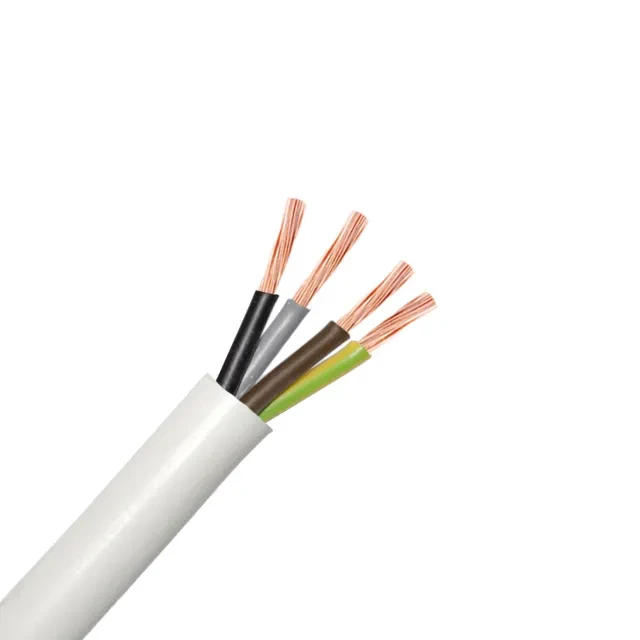 Fir electric PVS 4x2,5mm alb cupru
