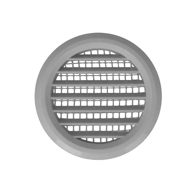 Grilaj de ventilare cu sită Ventika MW50/4 KOS 47 mm plastic alb