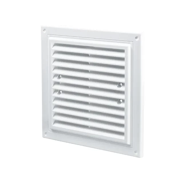 Grilaj de ventilare cu sită Ventika MWR 300x205 300 x 205 mm plastic alb