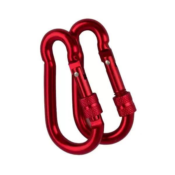 Carabina pentru chei_aluminiu 7mm_L78mm_rosu Profmet