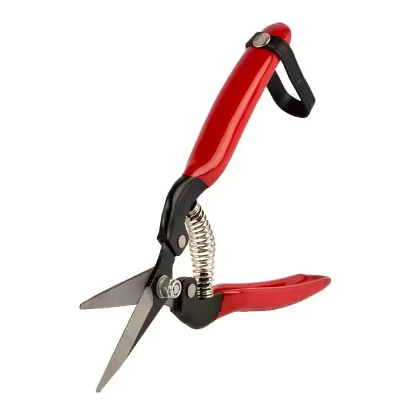 Foarfeca de gradina cu maner cu acoperire PVC 180mm Profmet