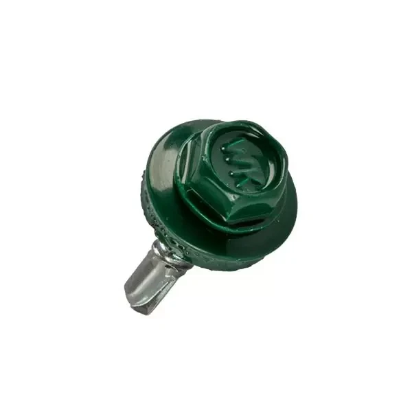 Surub_4,8x19_RAL9005 p/u metal_EPDM