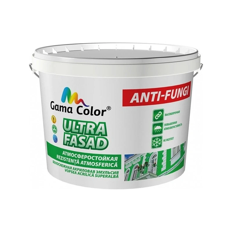Vopsea acrilica "Ultra Fasad" Gama Color 1.3 kg