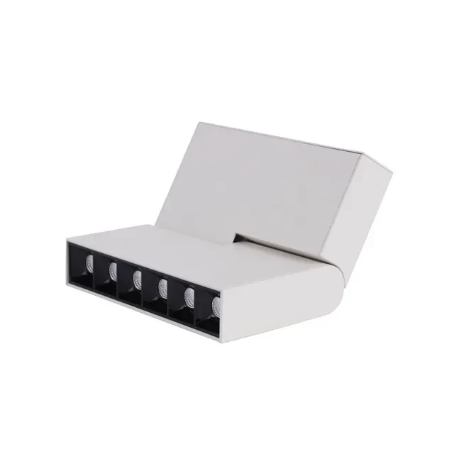 Projector LED magnetic pe șină Elmos HL-TRL038-1 12 W LED 4500 K IP20 48 V alb