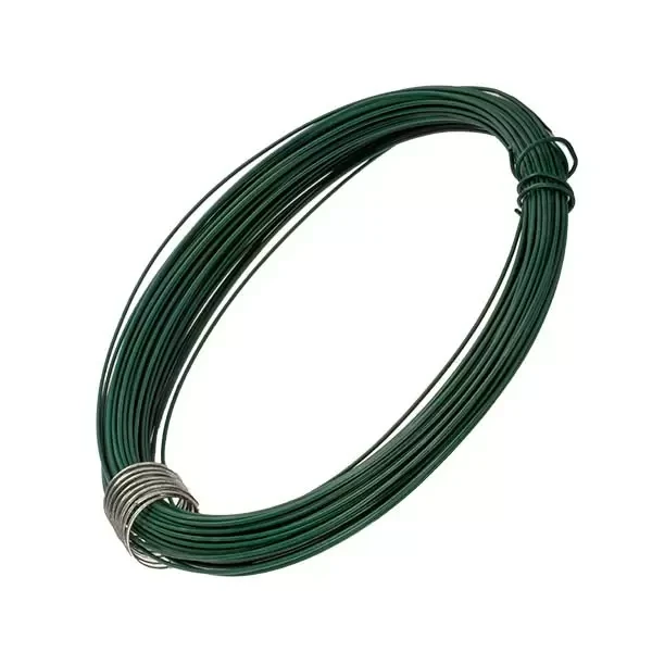 Sarma din otel cu invelis PVC si spirala de mentinere 1,1mm x 20m Profmet